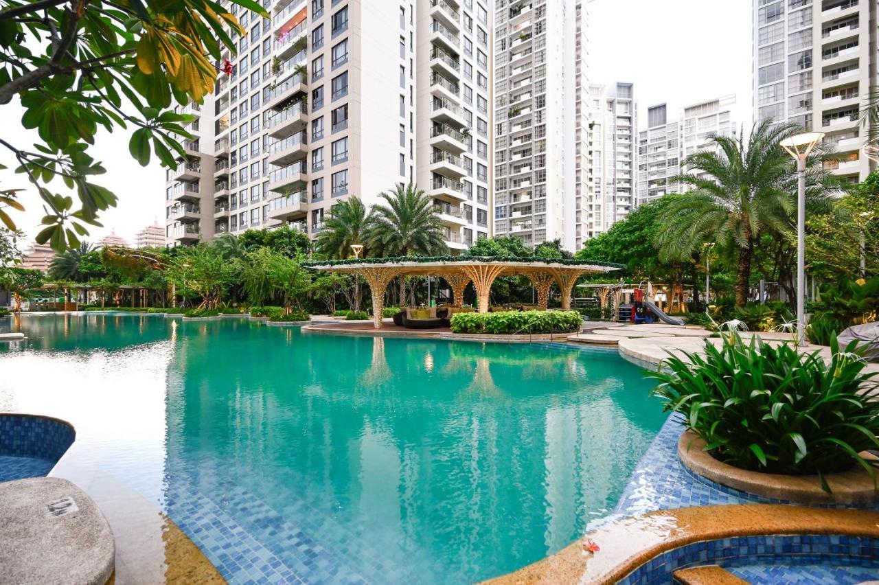 Estella Heights Saigon City View 2Br Apartment & Pool, Ho Chi Minh-staden Exteriör bild