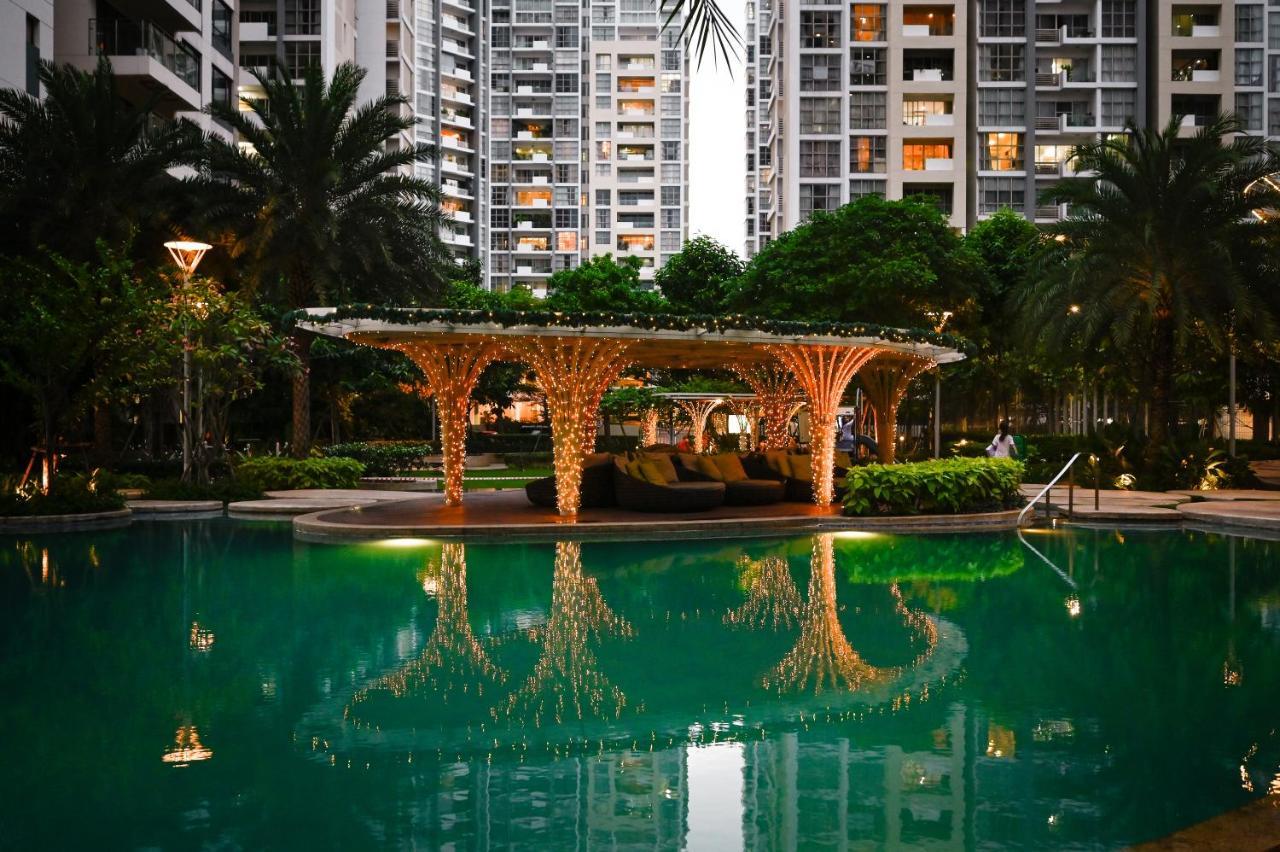 Estella Heights Saigon City View 2Br Apartment & Pool, Ho Chi Minh-staden Exteriör bild