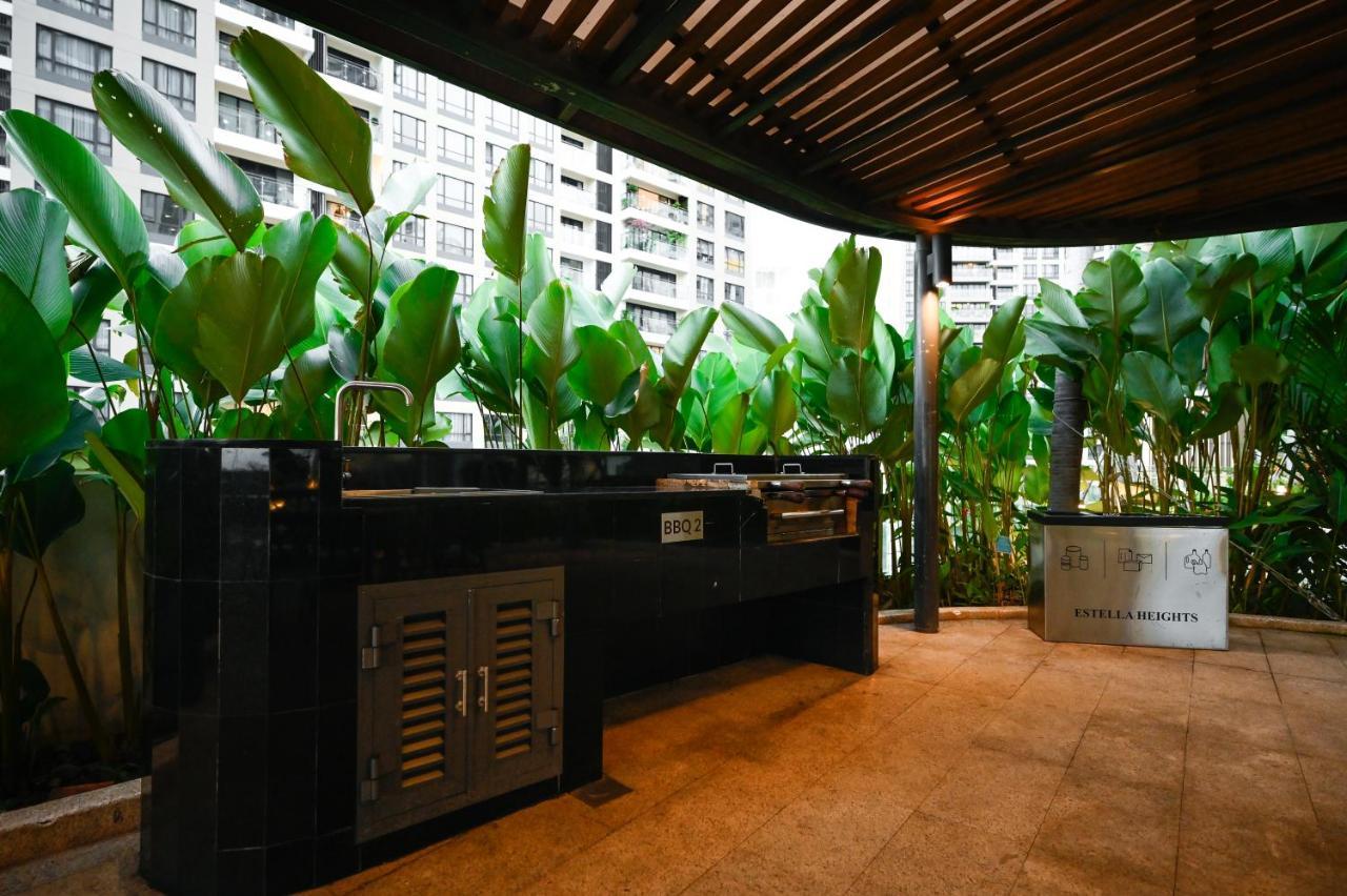 Estella Heights Saigon City View 2Br Apartment & Pool, Ho Chi Minh-staden Exteriör bild